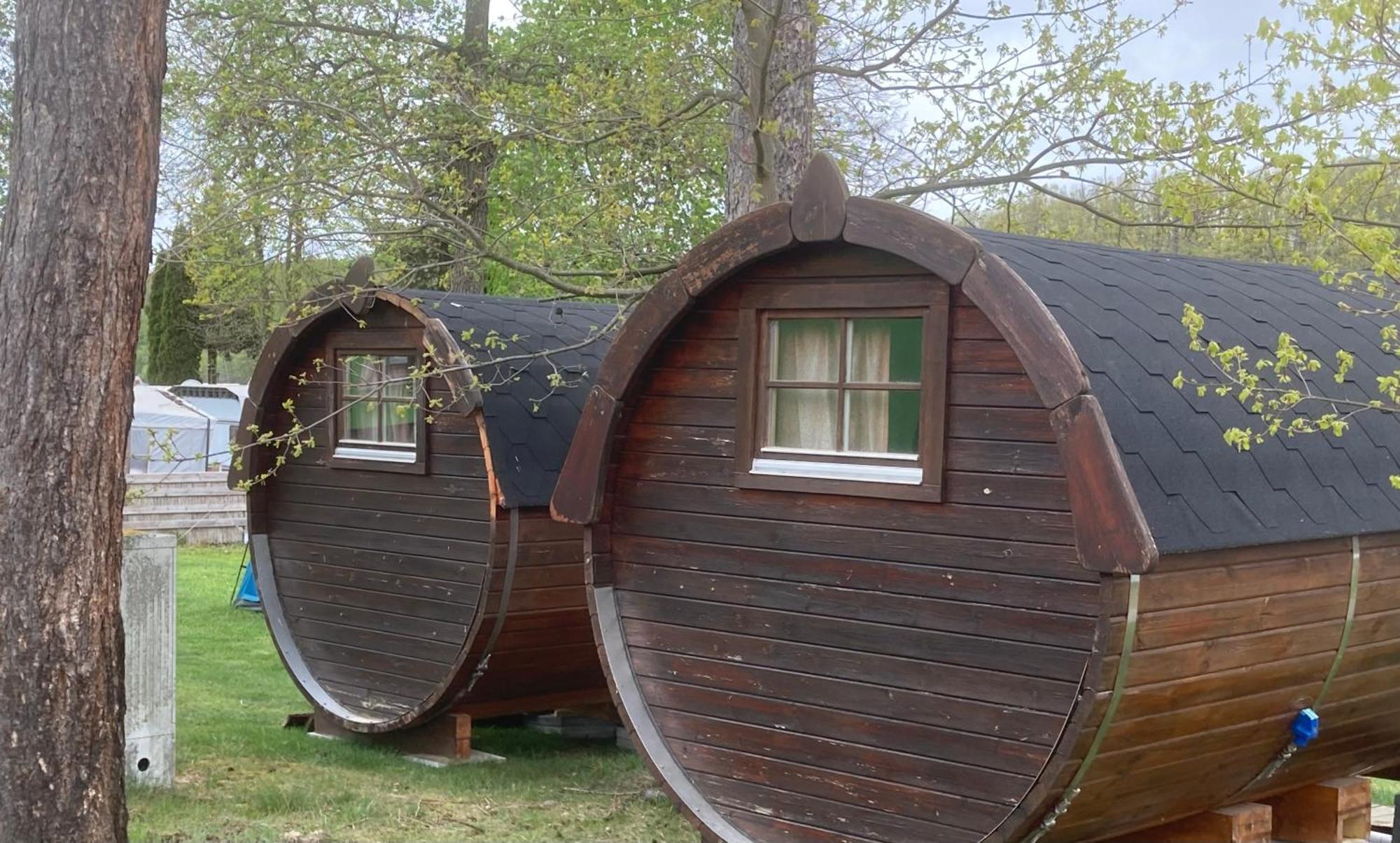 Campingfass Mit Panoramaterrasse Langenbernsdorf Exterior foto